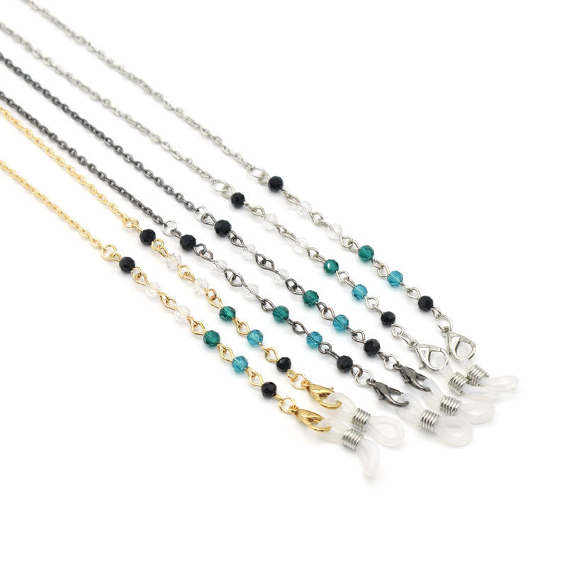 Stilvolle Bohemian Brillen Kette Karnz