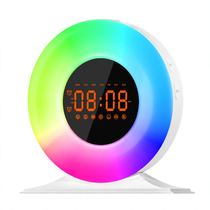 LED-Wecklicht mit Sonnenaufgangssimulation und FM-Radio