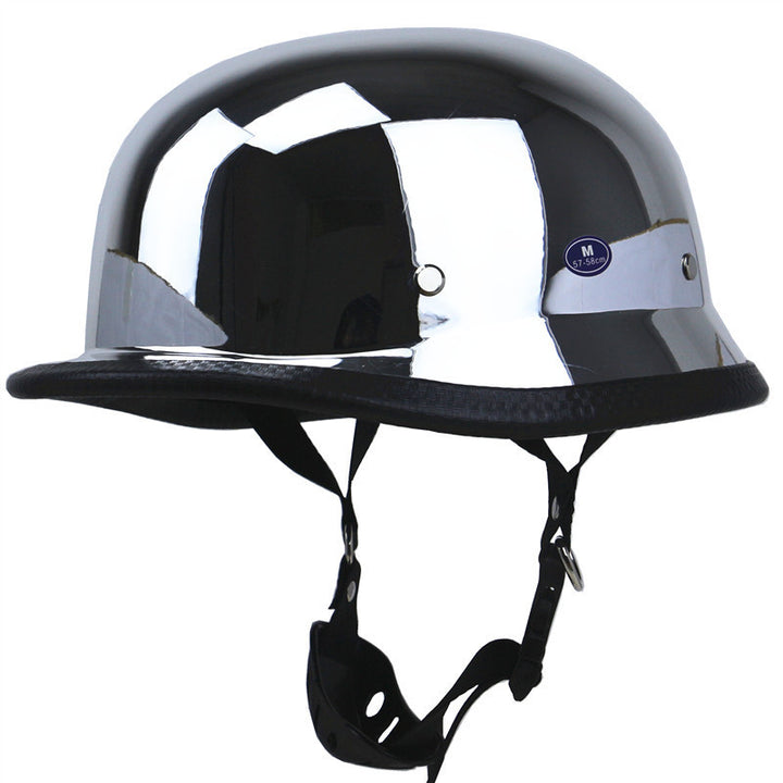 Stylischer Hochglanz-Motorradhelm Karnz