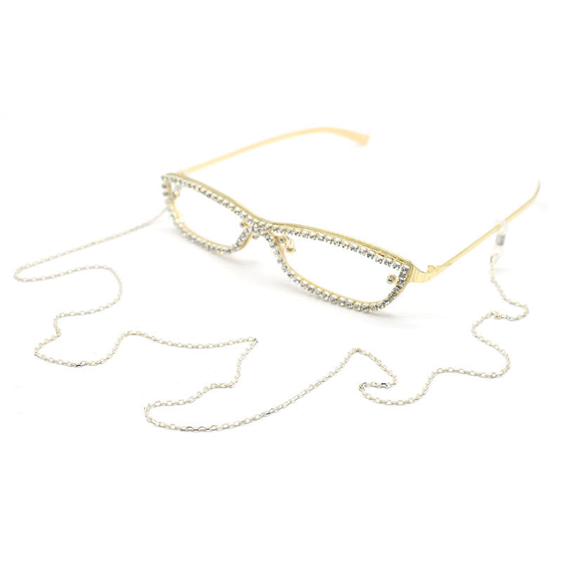 Stylische Link Brillenhalter Kette Karnz