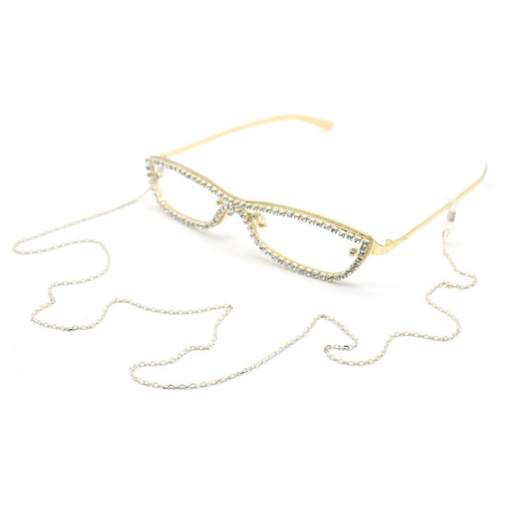 Stylische Link Brillenhalter Kette Karnz