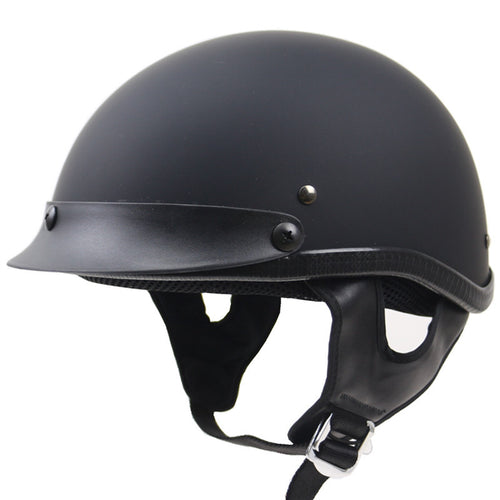 Klassischer Low-Profile Motorradhelm Karnz