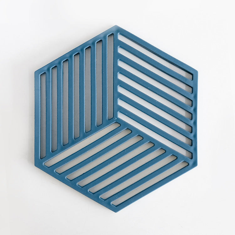 Unisex Silikon Untersetzer mit modernem geometrischem Design Karnz