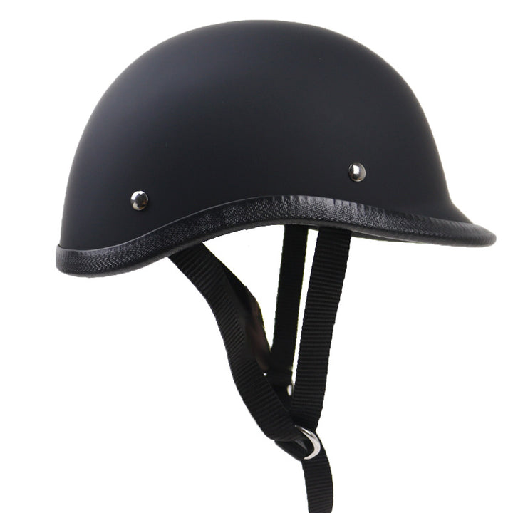 Klassischer schützender Motorradhelm Karnz