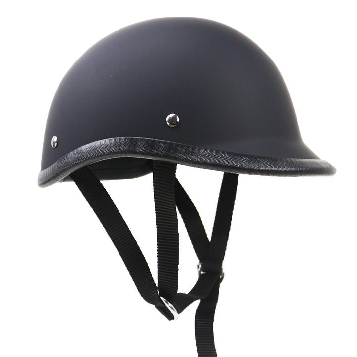 Klassischer schützender Motorradhelm Karnz