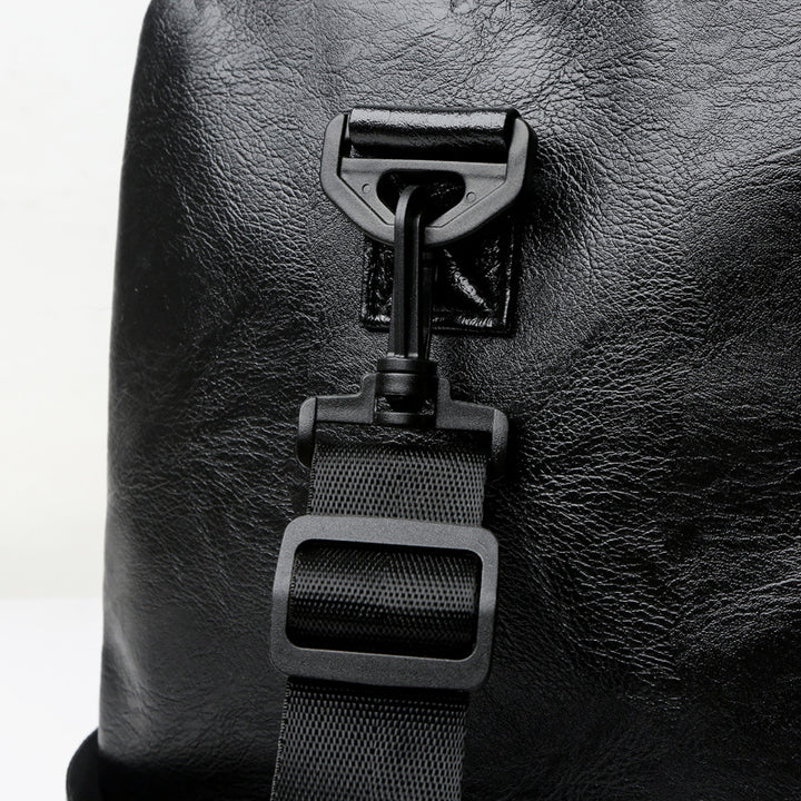 Stylische Leder Reisetasche Karnz