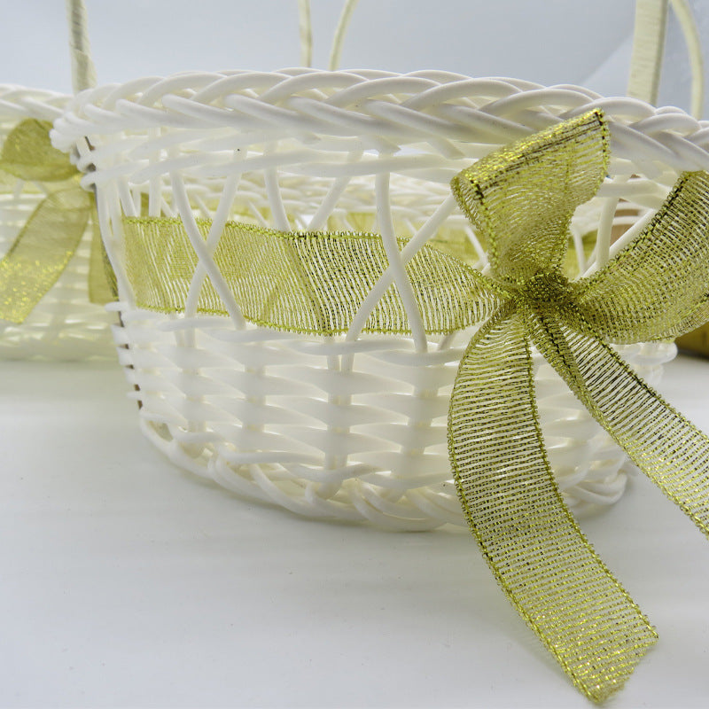Baby Shower Dekorative Geflochtene Korb Karnz