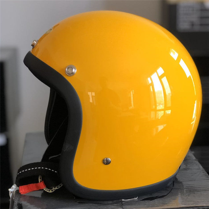 Klassischer Cruiser Motorradhjelm Karnz