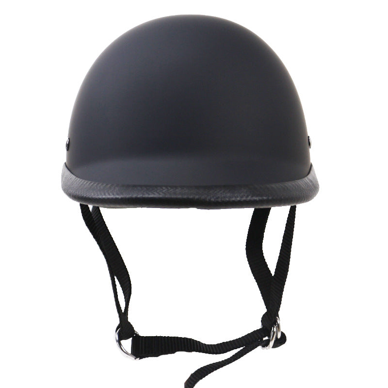 Klassischer schützender Motorradhelm Karnz