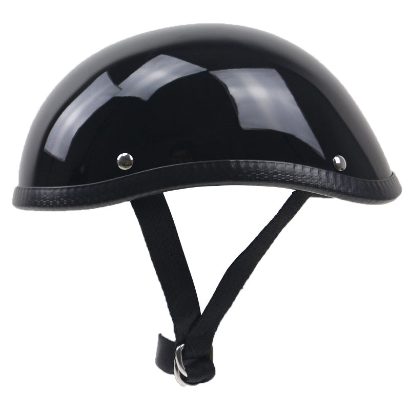 Klassischer Cruiser Motorradhjelm Karnz