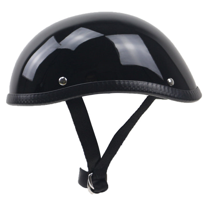 Klassischer Cruiser Motorradhjelm Karnz