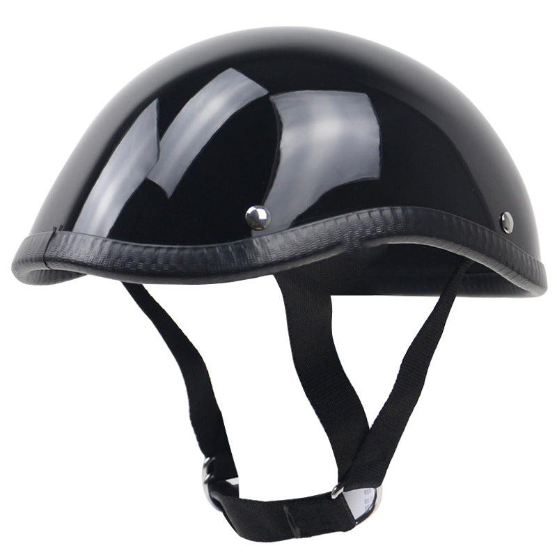 Klassischer Cruiser Motorradhjelm Karnz