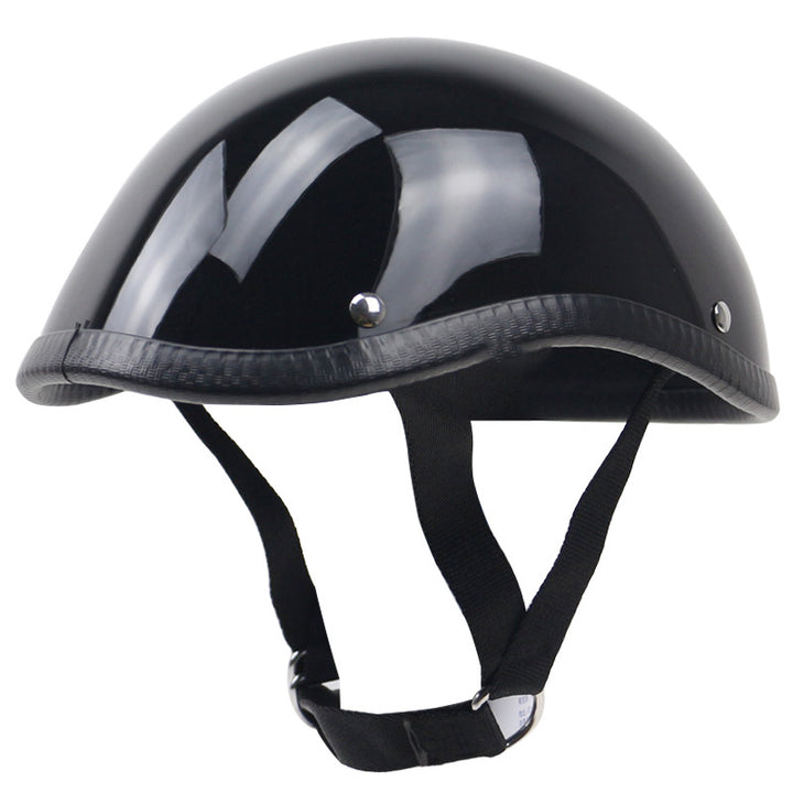 Klassischer Cruiser Motorradhjelm Karnz