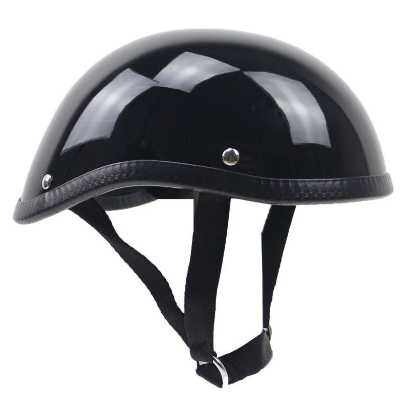 Klassischer Cruiser Motorradhjelm Karnz