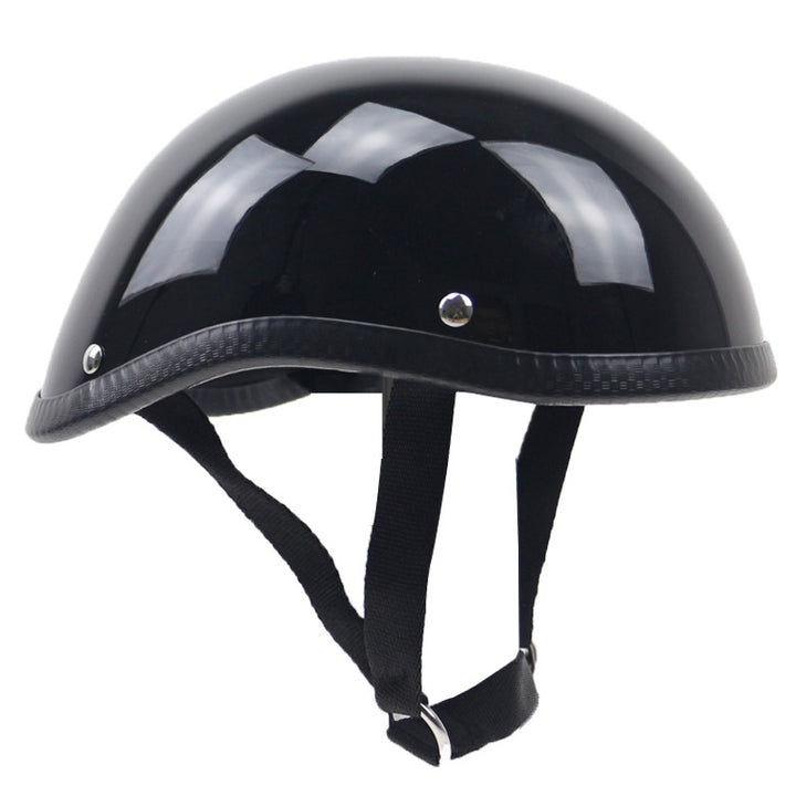 Klassischer Cruiser Motorradhjelm Karnz
