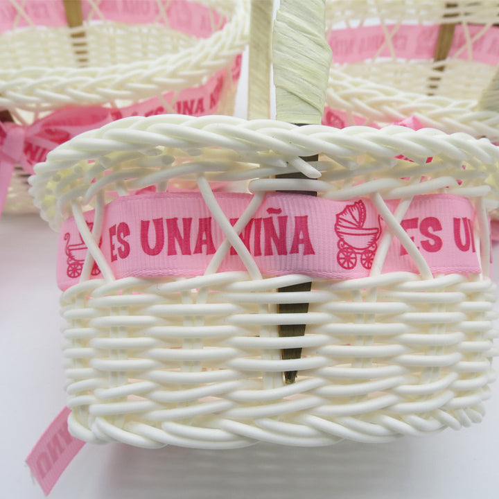 Baby Shower Dekorative Geflochtene Korb Karnz