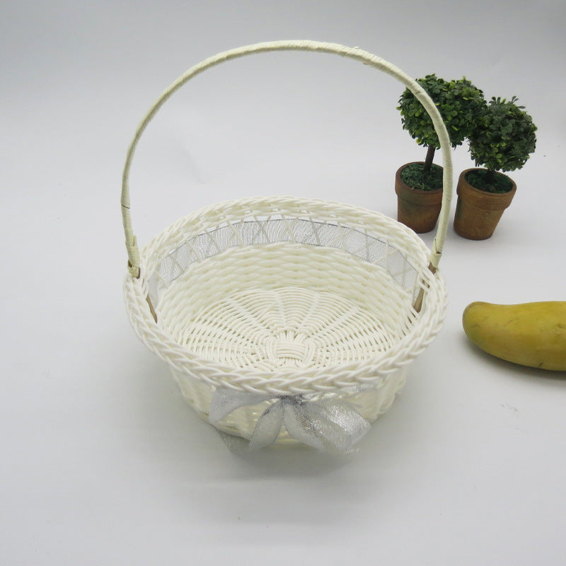 Baby Shower Dekorative Geflochtene Korb Karnz