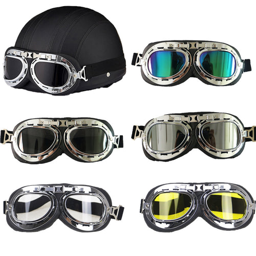 Vintage-Style Schutzreitbrille Karnz