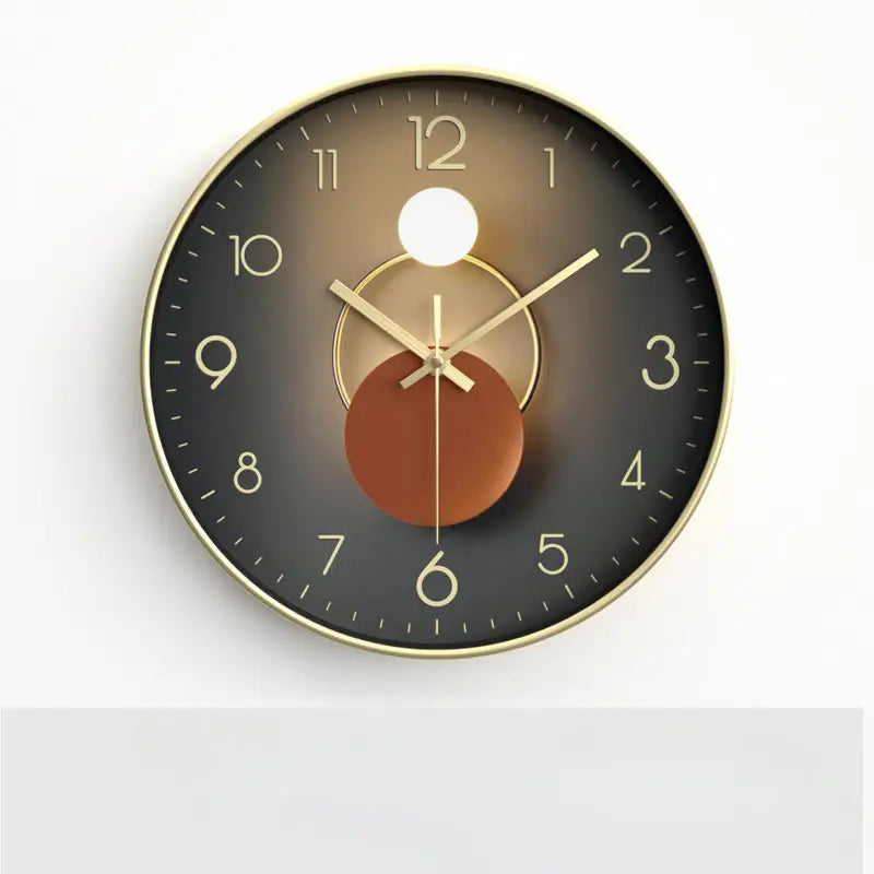 Stilvolle, moderne Wanduhr – Kompakte 20x20 cm Uhr für Wohn- und Schlafzimmer, erhältlich in 6 Ausführungen.