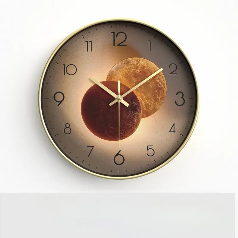 Stilvolle, moderne Wanduhr – Kompakte 20x20 cm Uhr für Wohn- und Schlafzimmer, erhältlich in 6 Ausführungen.