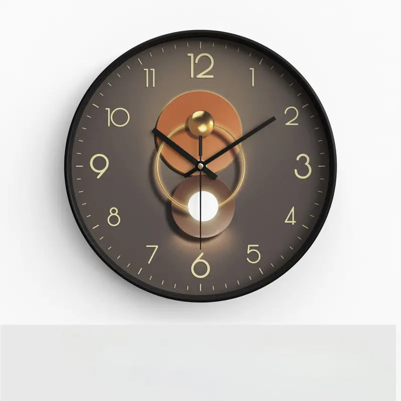Stilvolle, moderne Wanduhr – Kompakte 20x20 cm Uhr für Wohn- und Schlafzimmer, erhältlich in 6 Ausführungen.