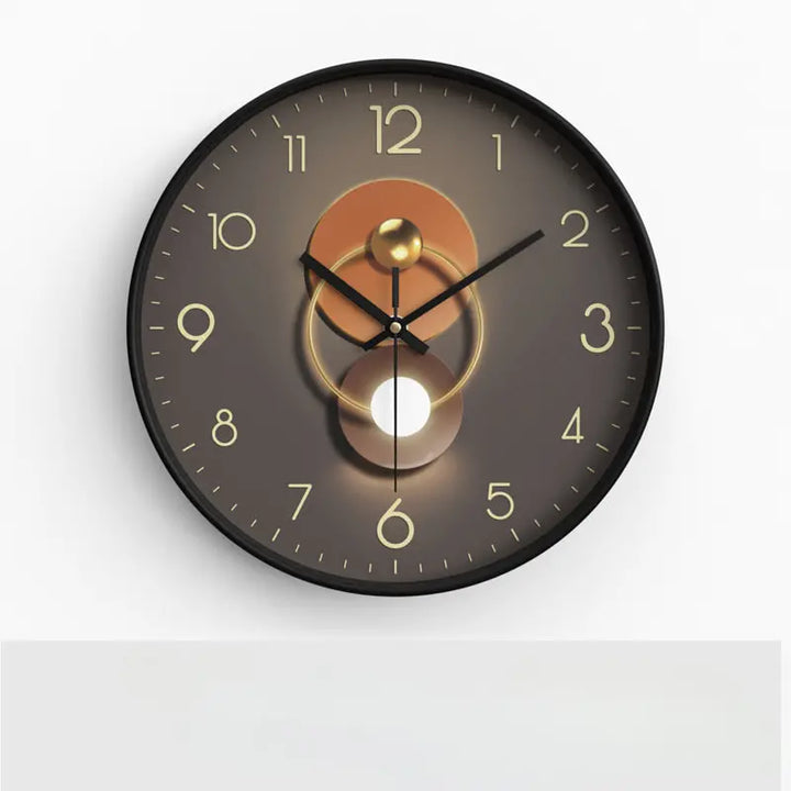 Stilvolle, moderne Wanduhr – Kompakte 20x20 cm Uhr für Wohn- und Schlafzimmer, erhältlich in 6 Ausführungen.