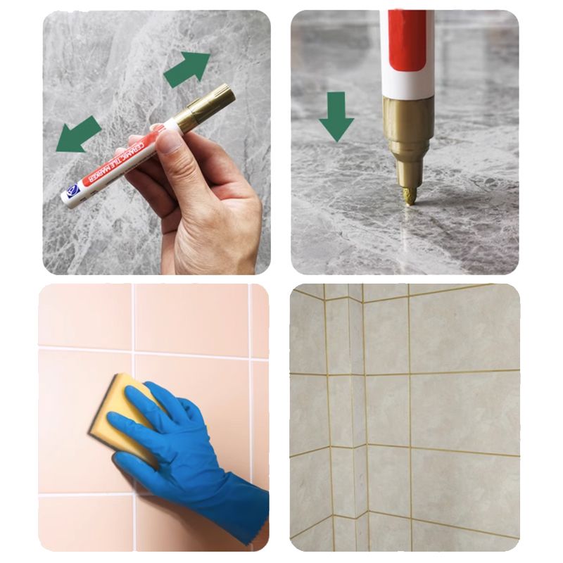 Pousbo Anti-Schimmel und Wasserfester Fugenstift für Keramische Fliesen