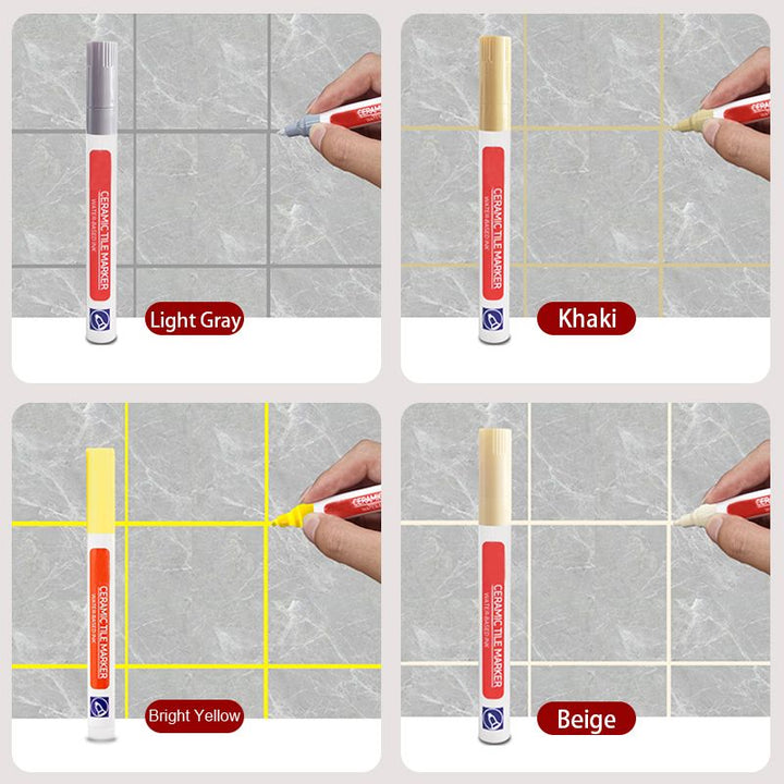 Pousbo Anti-Schimmel und Wasserfester Fugenstift für Keramische Fliesen
