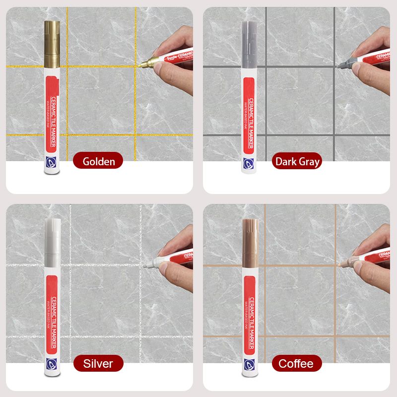 Pousbo Anti-Schimmel und Wasserfester Fugenstift für Keramische Fliesen