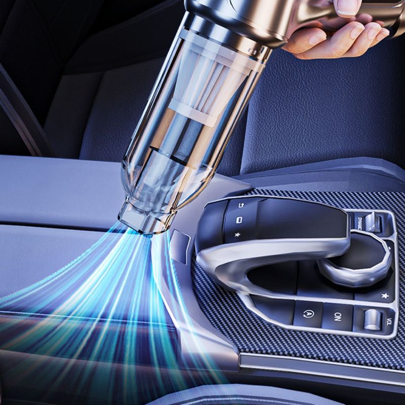 Super starker kabelloser Staubsauger für das Auto