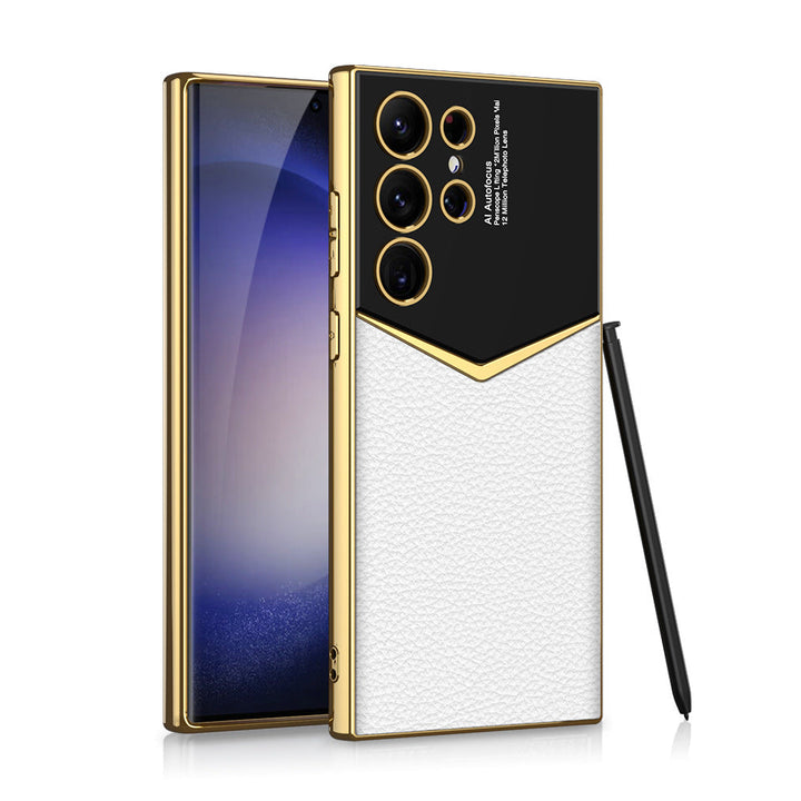 Sandsberg Handyhülle aus Leder für Samsung Galaxy S23 Ultra