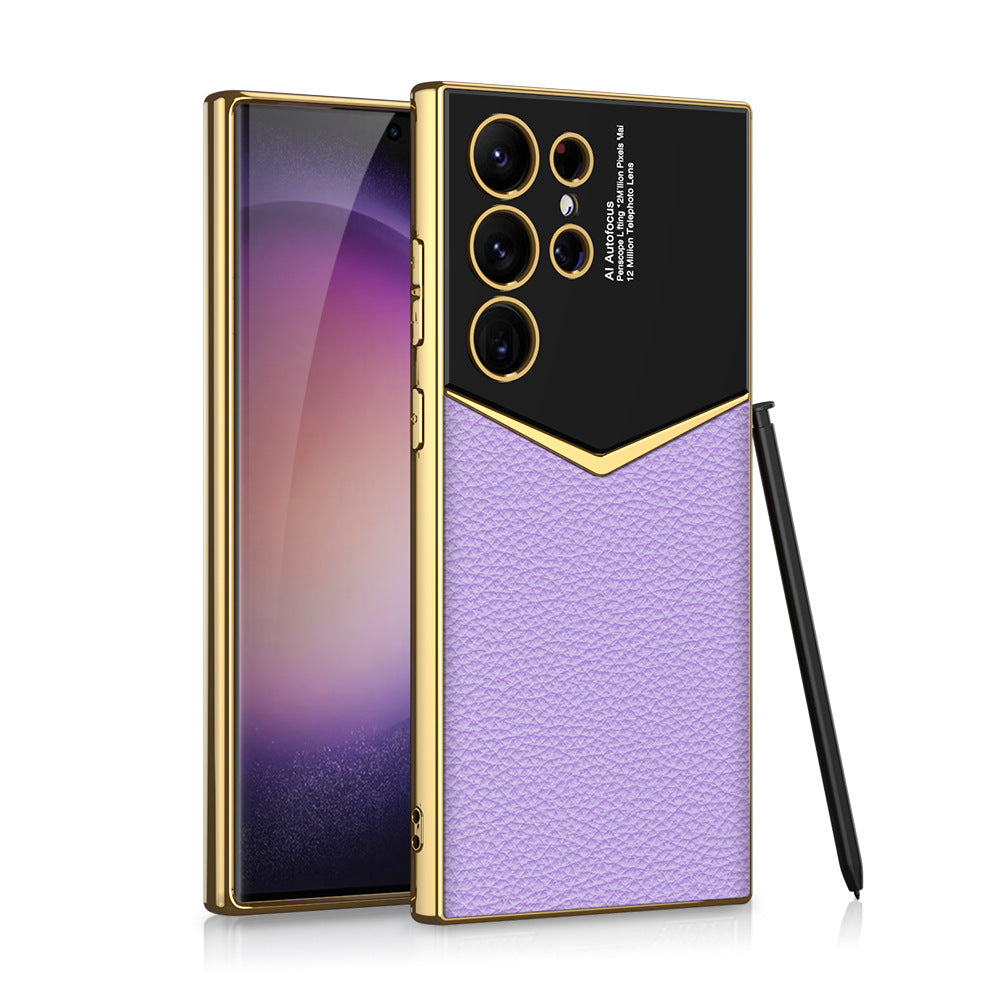 Sandsberg Handyhülle aus Leder für Samsung Galaxy S23 Ultra