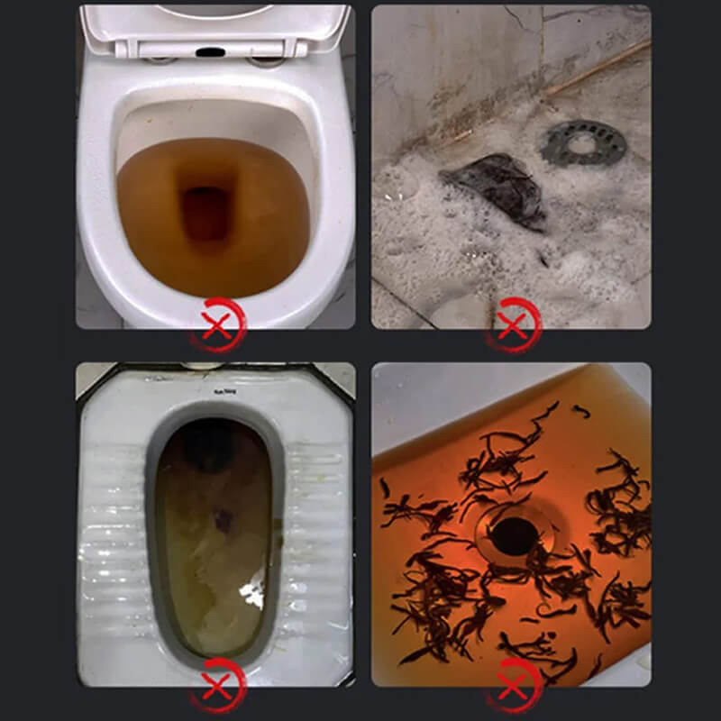 Hochdrucktoilette blockiert einen Schuss!