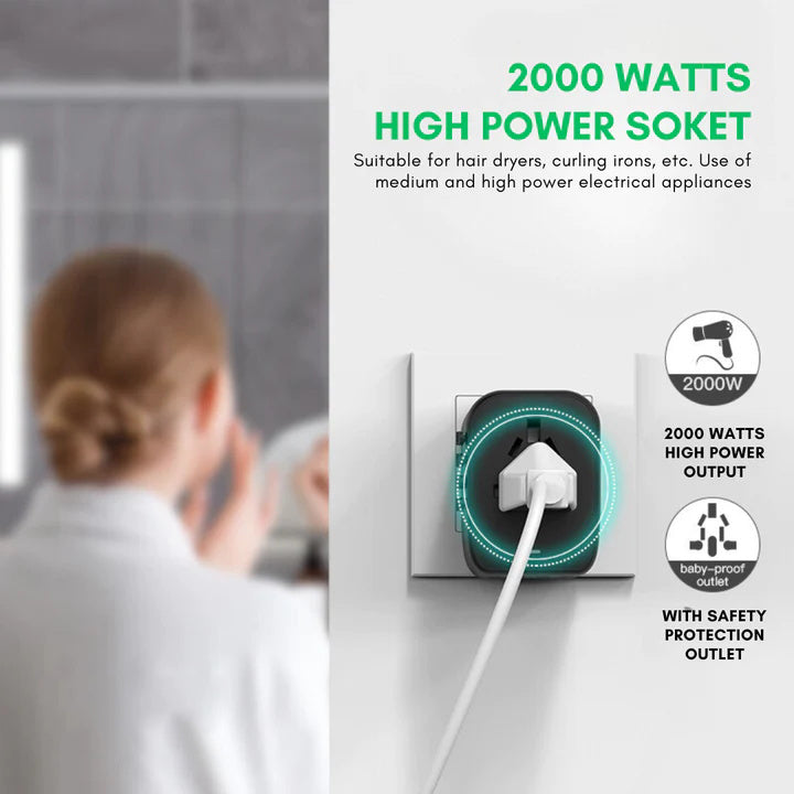 Universal 100V-220V Smart Reiseadapter Spannungswandler