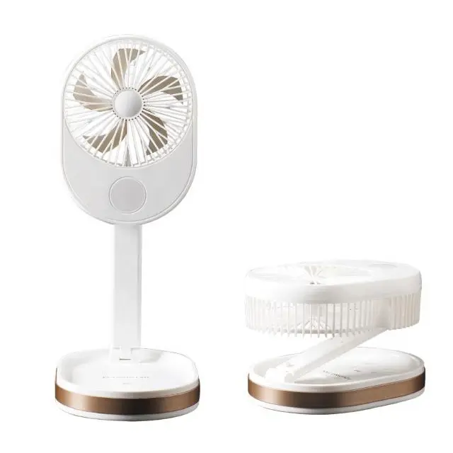 Tragbarer und faltbarer wiederaufladbarer LED-Ventilator | Karnz