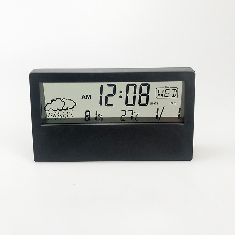 Wetterfähige Digitaluhr Karnz