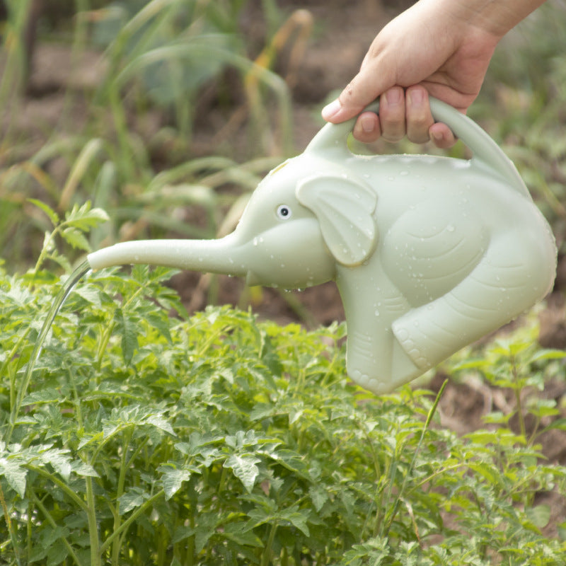 Niedliche Elefant-förmige Gießkanne Karnz