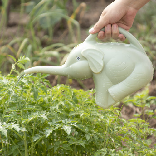 Niedliche Elefant-förmige Gießkanne Karnz