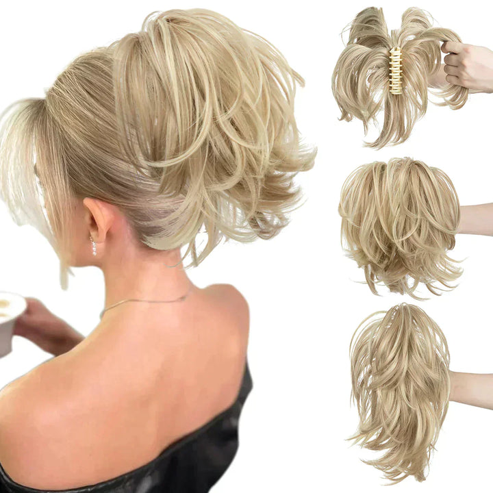 Karnz | Synthetische Kralle Clip In Pferdeschwanz Haarverlängerungen Diy Haarteil Haar Bun
