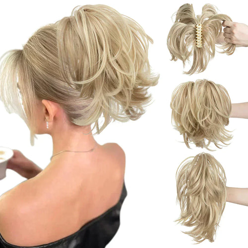 Karnz | Synthetische Kralle Clip In Pferdeschwanz Haarverlängerungen Diy Haarteil Haar Bun