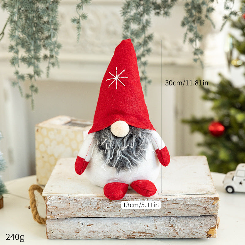Dekorative Zwergen-Puppe für die Weihnachtszeit