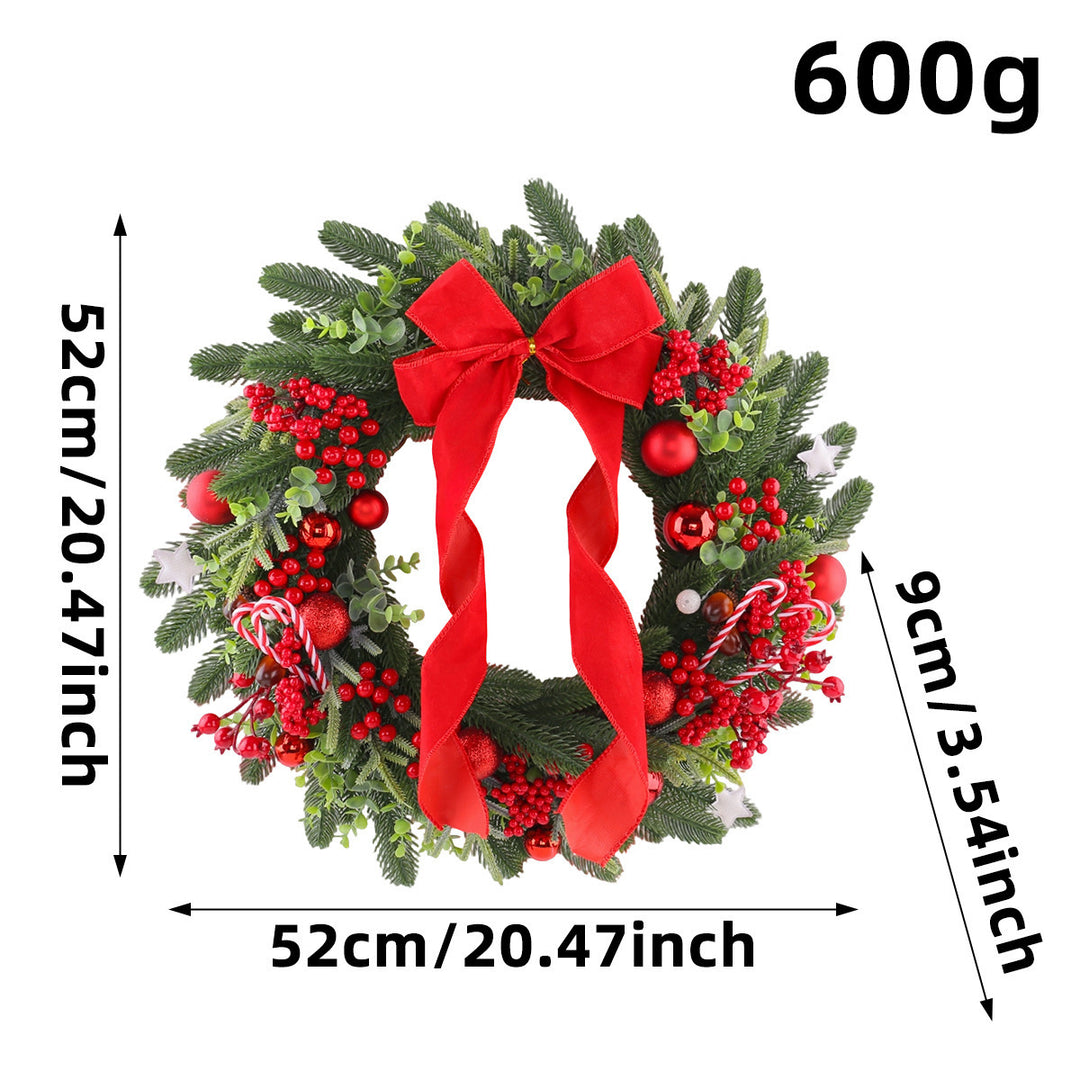 Dekorative Weihnachtskränze und Girlanden für festliche Anlässe