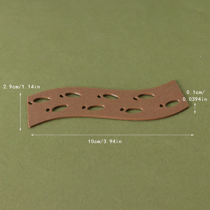 Miniatur-Weihnachts-Fußabdruck-Matte für Puppenhäuser