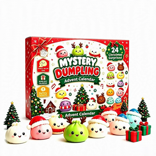Weihnachts-Adventskalender mit 24 Überraschungsspielzeugen