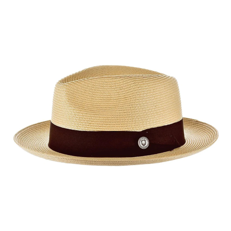 Natürlicher Strohhut Fedora | Karnz