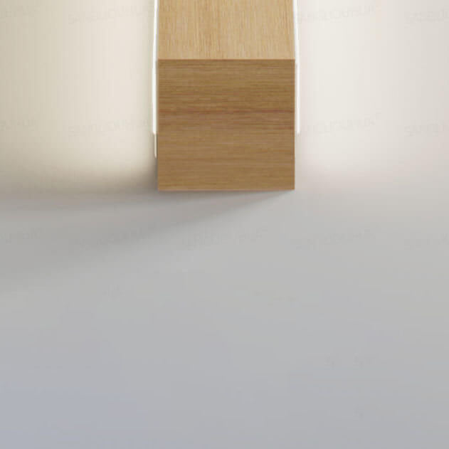 ZenBeam Japanische LED-Wandleuchte | Massivholzdesign | Modernes Akzentlicht