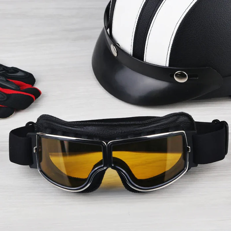 Karnz | Vintage-Motorradbrille