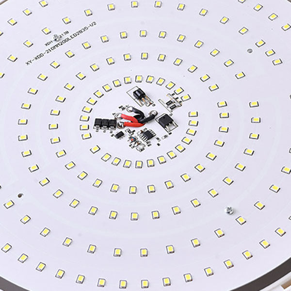 Moderne runde Solar-LED-Deckenleuchte mit Fernbedienung für den Innen- und Außenbereich