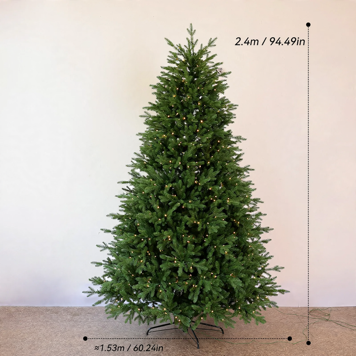 Künstlicher Weihnachtsbaum aus PE, automatisch entfaltend