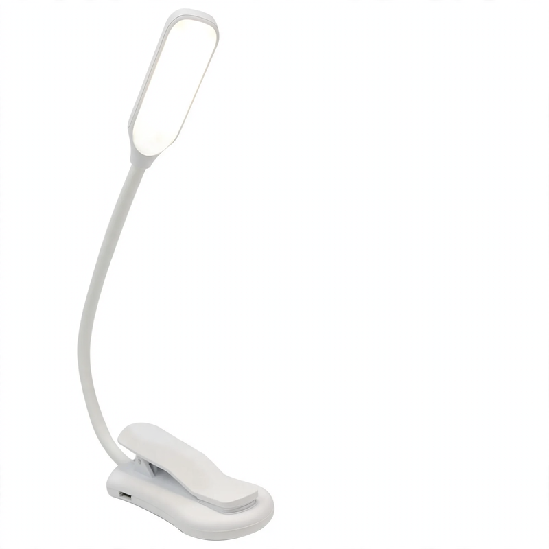 LED-Klemmlampe für Kinder, USB-aufladbar